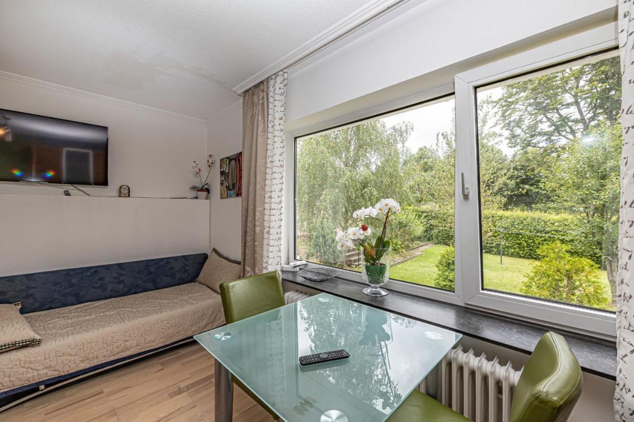 Eindecker - Studioapartment Im Erdgeschoss Mit Gartenmitbenutzung Flensburg Dış mekan fotoğraf