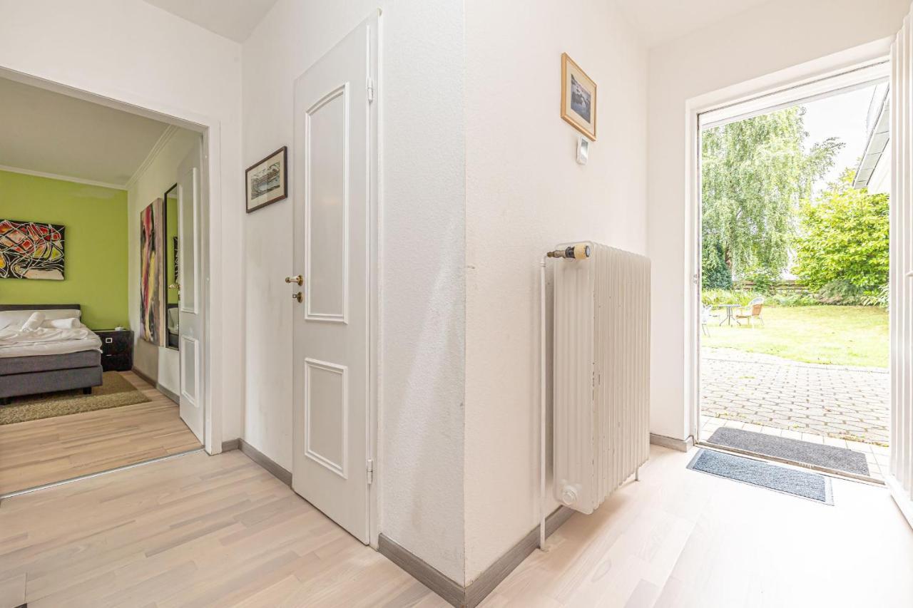 Eindecker - Studioapartment Im Erdgeschoss Mit Gartenmitbenutzung Flensburg Dış mekan fotoğraf